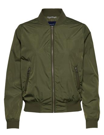 D1. Airy Nylon Bomber Green GANT