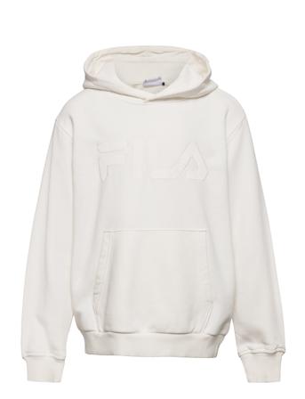 Bischkek Hoodie Trøje Hvid FILA