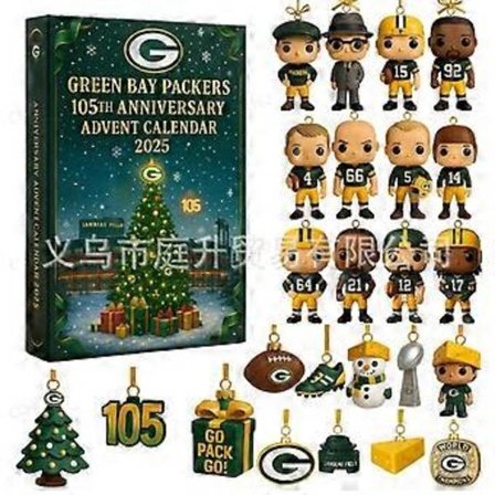 Green Bay Packers, Kansas City Chiefs 62-års jubilæum Adventskalender