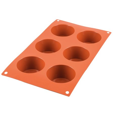 Silikomart Classic muffinsform' - 'Terracotta