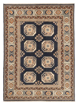 Afghan Fine Colour Rug 172X229 Brown/Black Wool, Afghanistan