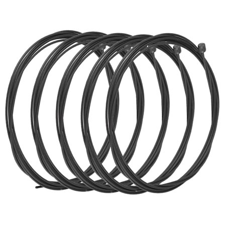 5 st svarta cykelbromsledningar kärninre variabel hastighetskabel cykeltillbehör #2