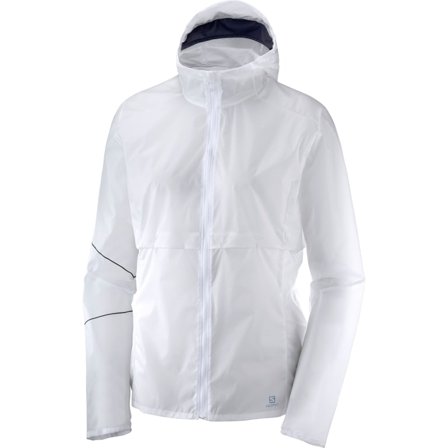 Salomon Elevate Aero Fz Hoodie Women's Women unlined workout jackets White L