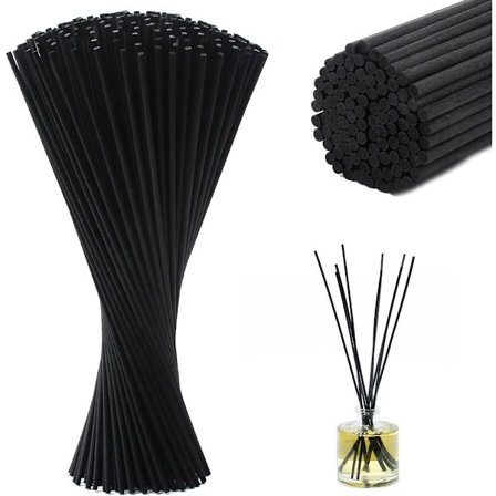 100 kappaletta - Tuoksutikut - Tuoksutikkuvarat - 19 cm × 3 mm - Tuoksuhajotin - Tuoksuhajottimet - Kuitu, Kuitu