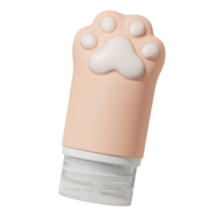 Mini kattepote flytende oppbevaringsflaske klembar kosmetikkbeholder for sjampo