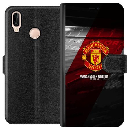Kompatibelt Lommeboketui til Huawei Huawei P20 lite Manchester United FC