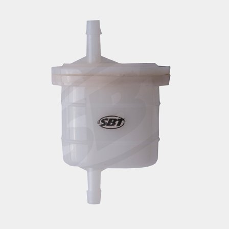 SBT Bränslefilter passar Yamaha vattenskoter, högkvalitativt bränslefilter i vit plast för säker drift och motor
