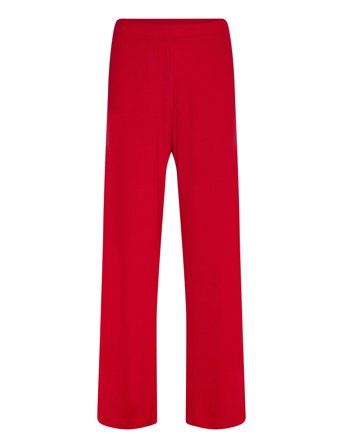 Brushed Jersey Trousers Red Hunkemöller