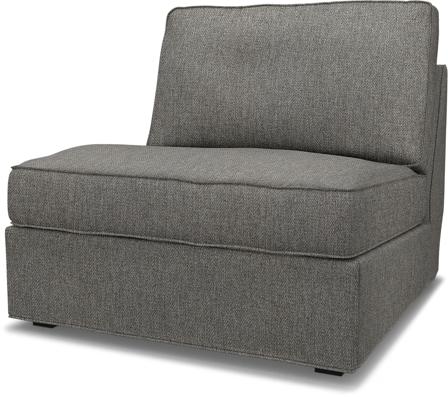 IKEA - Kivik 1 Seater Sofa bed sofa cover, Taupe, Bouclé & Texture - Bemz