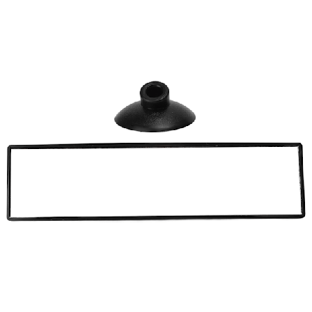 21x5cm Innvendig Speil for Kjørelærer, Sugkopptype, 360° Rotasjon, Universal for Bil