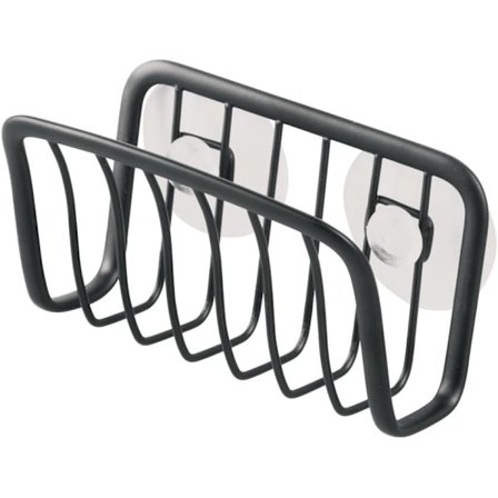 Svamp holder liten metall vask organiserer for svamp og gryteskrubb