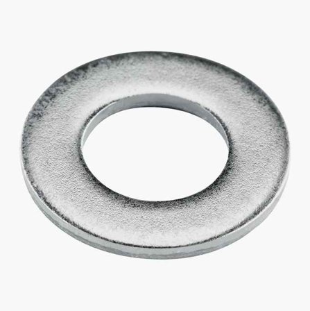 Biltema - Rund skive M8 x 16 mm elforsinket 25 stk.