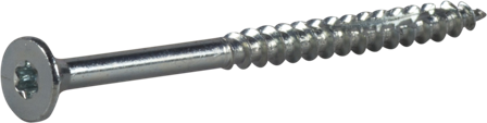 ESSVE ESSDRIVE Träskruv 3,5 mm Ø, försänkt, FZB Blankförzinkad, Infästning