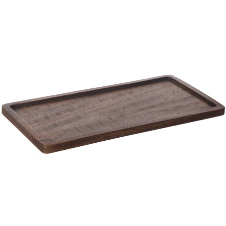 Ernst Träbricka Rektangulär Mörkbrun, 15x30cm | Dukning & Servering > Brickor & Underlägg > Serveringsbricka | Bagaren och Kocken