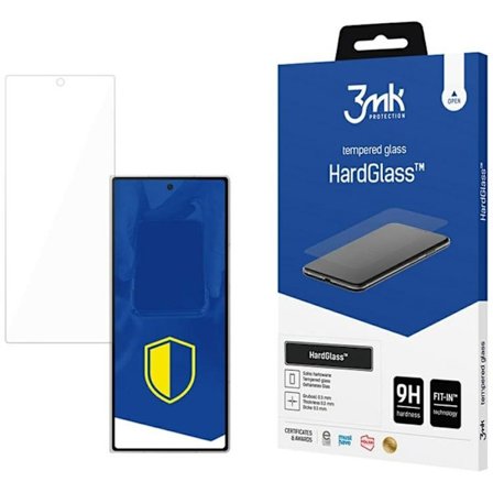 3MK Galaxy Z Fold 7 Härdat Glas Skärmskydd HardGlass - Clear