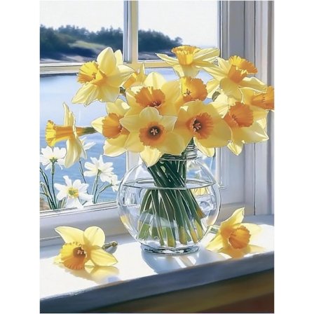 Blomster Diamant Maleri Sæt til Voksne, DIY 5D Rund Fuld Drill Diamant Kunst Sæt Diamant Dot Krystal Ædelsten Kunst og Håndværk til Begyndere Hjem 