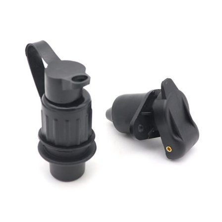 3-polig kontakt Adapter Trailer Connector 12V Dragkrok Bogsering Vattentät pluggar Uttag