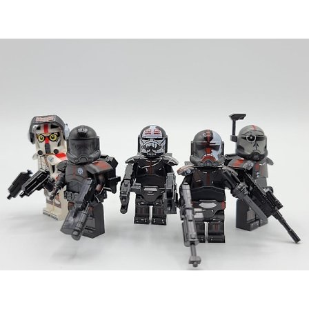 Star Wars Bad Batch Custom Minifigur 5 stk Sett