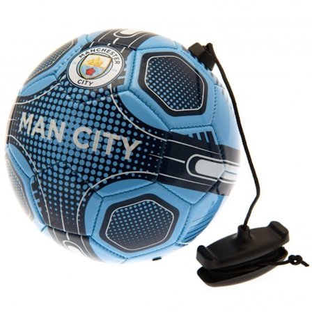 Manchester City FC Skills Training Ball 2 Sky Blue/Navy Blue