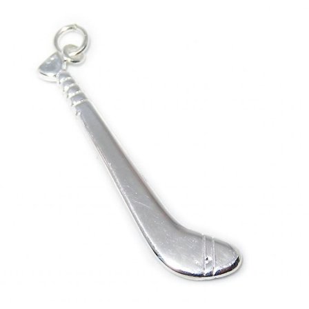 Hurley Stick Sølv Charm-Hengende Smykke .925 X 1 Hurling Charms - 8238