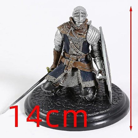Dark Souls Heroes Of Lordran Siegmeyer Black Knight Faraam Artorias Pvc Figur Samleobjekt Modell Leke (Avansert 14cm pose)