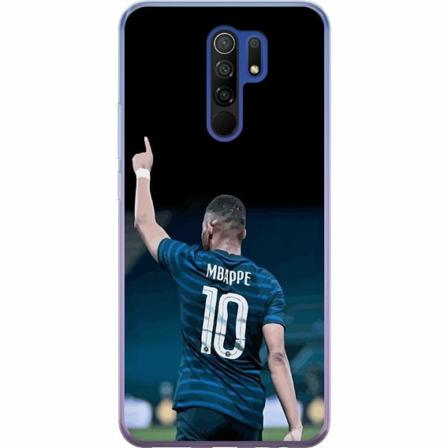 Xiaomi Redmi 9 Genomskinligt Skal Frankrike - Kylian Mbappé