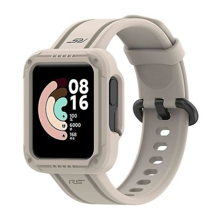 För Xiaomi Redmi Watch/redmi Watch 2/mi Watch Lite/mi Watch Lite 2 Smart Watch Armband Mjukt Silikon Armband Med Klockfodral