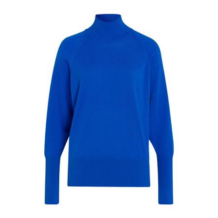 IVY OAK Karissa Jumper Blå, Dame Rullekraver