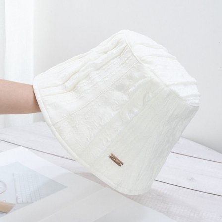 Bomull Bucket Hats Dam Sommar Hatt VIT