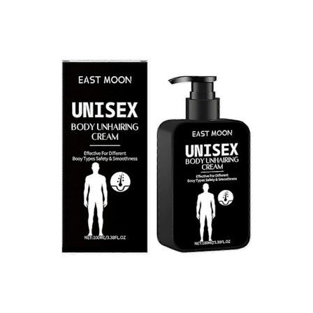 Skonsam hårborttagningskräm för män – Snabb, effektiv, allergivänlig formula för len hud hemma | Icke-irriterande, enkel applicering, mjukar upp håret