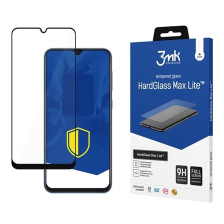 3mk HardGlass Max Lite svart herdet glass for Samsung Galaxy A30