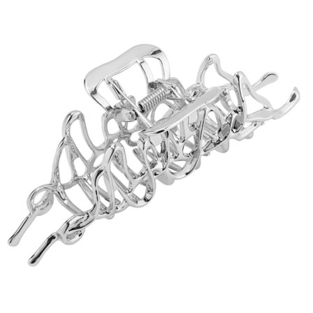 Metal Hair Claw Clips Stort hår Barrette Skridsikker uregelmæssig hestehaleholder