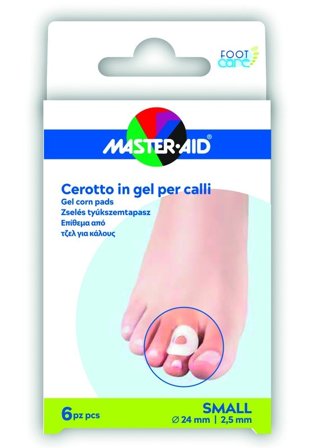 Master Aid Foot Care Cerotto Gel Calli S 6 Pezzi