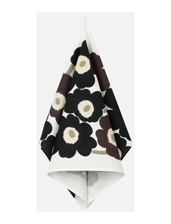 Marimekko Home Unikko Tea Towel 47X70Cm - White - 47X 70CM