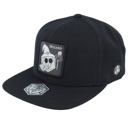 Critiql Hit - Svart snapback Keps - Wizard Box Patch Black Snapback @ Hatstore