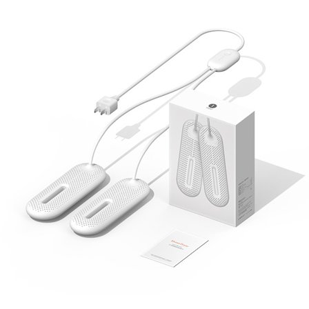 Mini elektrisk skotørker lukt støvel fot tørker deodorant enhet