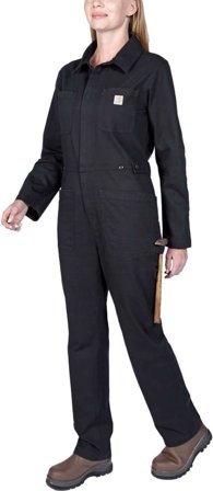 Carhartt Workwear Carhartt W's Relaxed Fit Canvas Coverall Black