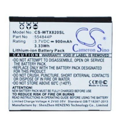 Batteri for navigator, GPS for Wayteq X820, X850