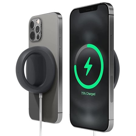 Apple MagSafe Charger KSK-702 sormirengas silikonikotelo - Harmaa