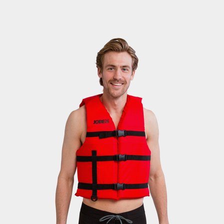 Flytväst / seglarväst JOBE Universal Life Vest 50N Red, One-Size (50 - 95 kg)