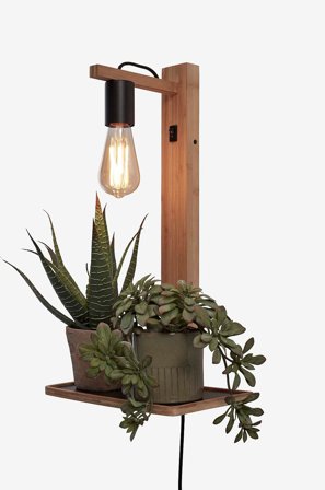 Good&Mojo - Vegglampe Flores - Natur - Vegglamper - Fra Homeroom