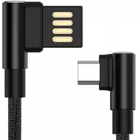 1 Meter USB-C Quick Charge Laddare USB-C Kabel