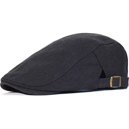 (Sort) Hat - DRFT - Bomulds Beret - One Size - Sort - Afslappet Stil