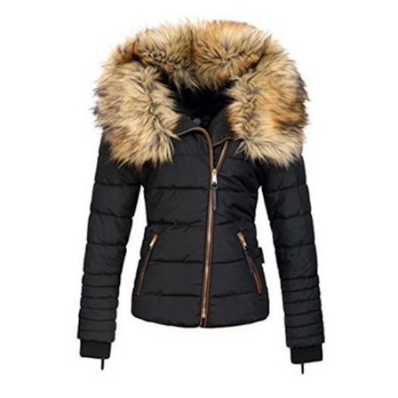 Vinterhatte til kvinder med imiteret pelsbesætning