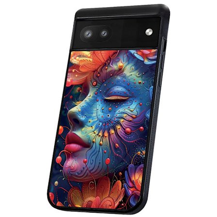 Google Pixel 6A - Deksel/Mobildeksel Psychedelic