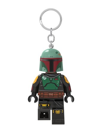 Star Wars Lego Star Wars Boba Fett Nøglering Med Led-Lys - Multi/patterned - ONE SIZE