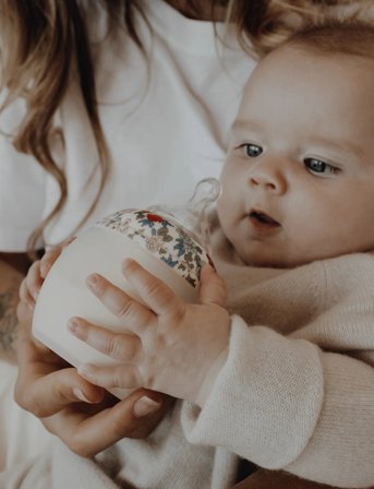 That's Mine Collab Baby Bottle - White - 240 ML