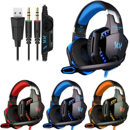Peliheadset - PC / Kuulokkeet Kotion Each G2000 LED-valoilla