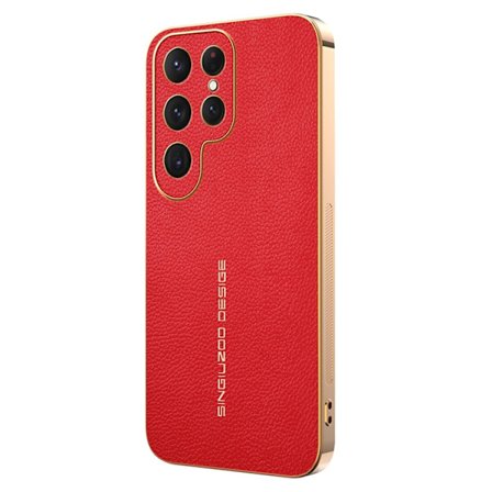 Mobilskal till Galaxy S25 Ultra Litchi Texture Anti Scratch