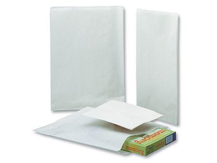 Påse plan 170x215mm 0,5kg vit 1000/fp - Lyreco - Emballage och lagerutrustning - Bärkassar och Påsar - Bärkasse - Papper